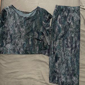 Addition Elle - Love & Legend Crop Tee & Skirt Set